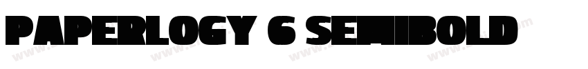 Paperlogy 6 SemiBold字体转换 Paperlogy 6 SemiBold字体转换